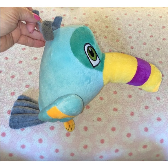 Vintage plush Tucan Luvbird stuffed toy animal sugarloaf NWT - Picture 8 of 14
